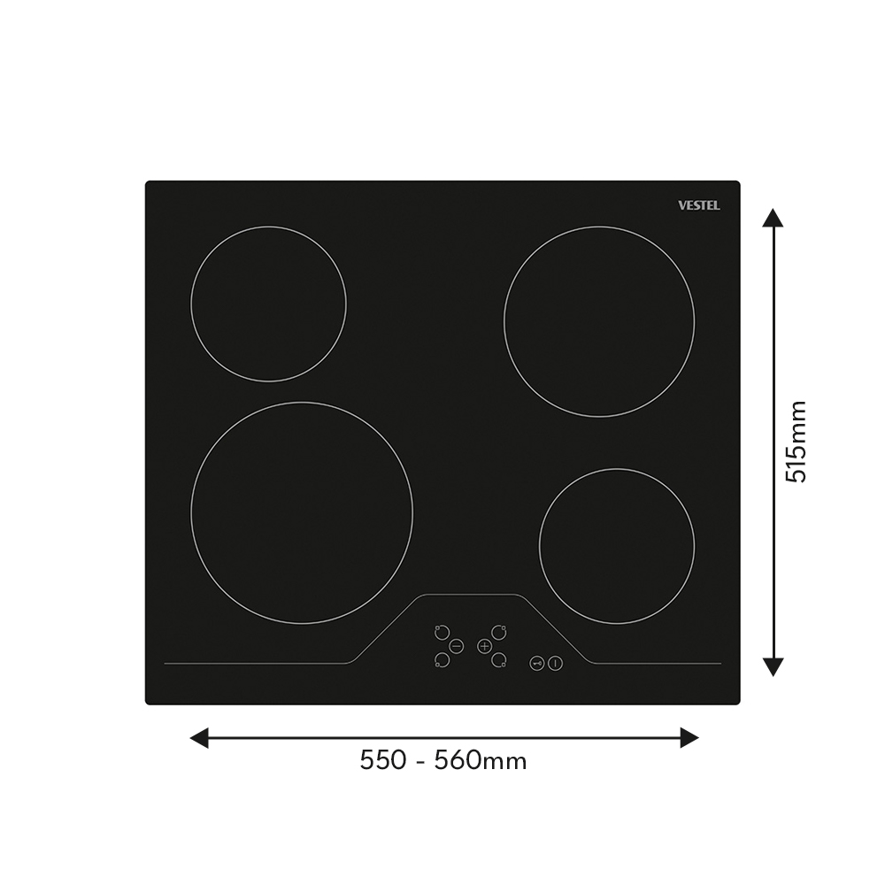 4 Burner Electric Hot Plate
