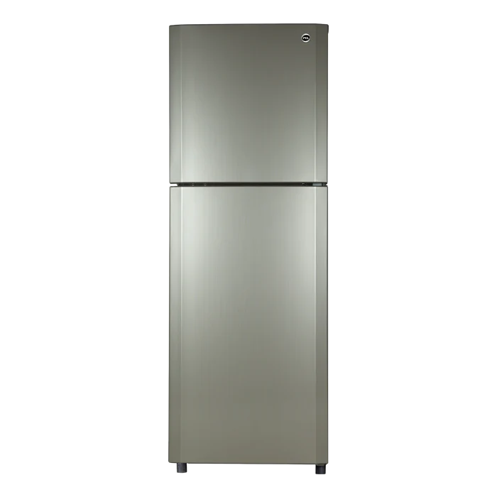 PEL double door refrigerator in silver finish – best family refrigerator in Pakistan