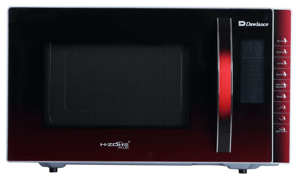 Dawlance H-Zone Plus microwave oven with convection and grill – top oven company in Pakistan