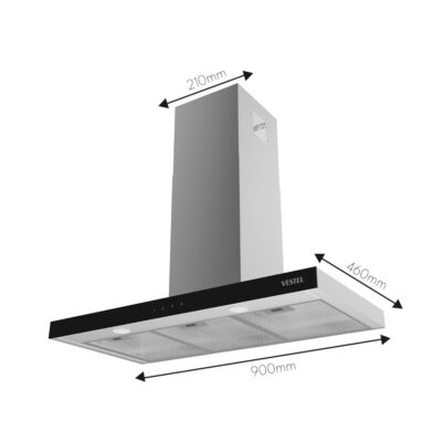 Wall Mounted Hood – 90cm